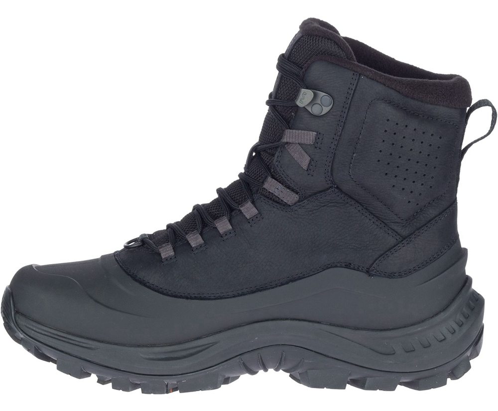 Merrell Boots Black - Thermo Overlook 2 Mid Waterproof - Mens 15SVOBYJA